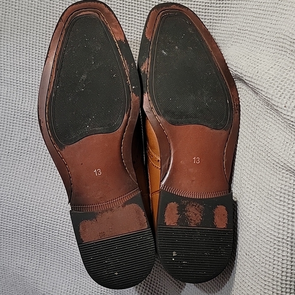 Broughed Wingtip Chelsea Ankle Boots by WulFul M sz 13 EUC - Picture 7 of 7